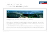 PV Arc-Fault Circuit Interrupter - SMA Italia Srlfiles.sma.de/dl/4246/AFCI_WHITEPAPER_UUS130912.pdf · PV Arc-Fault Circuit Interrupter Direct Current Arc-Fault Detection ... Integrating