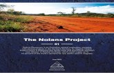 The Nolans Project - Arafura · Project covers a proposed rare earths mine and processing ... The Nolans Project is ... Arafura has run successful pilot plants to produce five high-purity