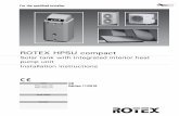 ROTEX HPSU compact - Bine ati venit! - Tin Lavir - Rotex ...rotex.com.ro/tehnice/hpsucompact/FA_HPSU_Compact...1 x Safety 4 FA ROTEX HPSU compact - 11/2010 1Safety1.1 Refer to the