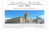 The Claik o’ the Kirk - Welcome | Fraserburgh Old Parish …fraserburgholdparishchurch.org.uk/content/wp-content/...Tuesdays: Playgroup, Anchor Boys, Junior Section BBs, Wednesdays: