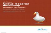 Aflac Group Hospital Indemnity - Welcome to tWrite · 2015-12-10 · Aflac Group Hospital Indemnity ... Physician admits the insured into the hospital. ... Amount payable was generated