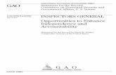 GAO-07-1089T Inspectors General: Opportunities to Enhance Independence … · 2007-07-25 · INSPECTORS GENERAL Opportunities to Enhance Independence and ... Opportunities to Enhance