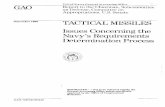NSIAD-90-233 Tactical Missiles: Issues Concerning the … · The Three Tactical Missile Systems Reviewed 8 9 10 Appendix II ... studies of design concepts, alternative acquisition