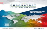 SPONSORSHIP BROCHURE - Eurosatory · located within Hall 5B of the Eurosatory Exhibition site, speciﬁcally dedicated to welcome International Defence & Security Delegations during