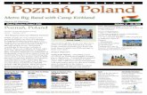 Poznań, Poland - Squarespace · Interesting fact: wives of two of our ... in different cities in Poland > Visiting the concentration camp in Auschwitz Visiting old city of ... Poznań,