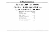 GROUP 3.000 FUEL EXHAUST CARBURETiON - Pontiac · rochester carburetors 1-102 ~ir1 parts catalogue 1967 firebird o.h.c. 6 cyl. engine air injection ... 1 — clamp, throttle control