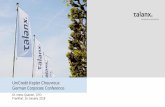 UniCredit Kepler Cheuvreux German Corporate Conference/media/Files/T/Talanx/reports-and-presentations/... · Dr. Immo Querner, CFO Frankfurt, 16 January 2018 UniCredit Kepler Cheuvreux