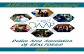 Affiliate Directory - Dulles Area Association of …gmail.com Staged By Design, LLC Leigh Newport PO Box 177 Hamilton VA 20159 (571) 291-0614 leigh@staged-by-design.com Staging Solutions