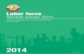 Labor Force Sample Survey · such as International Standard ... 8- Half of labor force is observed in the economic activity “construction ... 10- Decrease of unemployment rate in