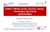 Galliun Nitride power devices: status, challenges and … results by Sentaurus TCAD Experimental results by A. Sarua [2] Power law by A. Sarua [2] - 4 TBR X10 (cm 2 K W-1) Temperature