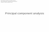 Principal component analysis - MIT OpenCourseWare · to perform principal component analysis. Outline • Variance and covariance • Principal components • Maximizing parallel