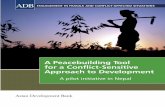A Peacebuilding Tool for a Conflict-Sensitive Approach to Development… · for a Conflict-Sensitive Approach to Development ... Using the Peacebuilding Tool in Project Monitoring