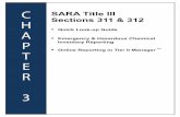 CHAPTER 3: SARA Title III Sections 311 and 312 - State of... · CHAPTER 3: SARA Title III Sections 311 and 312 517-284-SARA 3-4 Physical and Health Hazards The physical and health