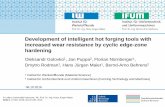 Development of intelligent hot forging tools with increased …m-n.marketing/downloads/conferences/tool2016/presentation... · 2016-11-11 · Development of intelligent hot forging