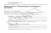 Migration Planning Guidance (Draft) - Government Executive · Section 2.1: Menu of Services ... This chapter provides marketing materials from the Federal SSCs, ... Migration Planning