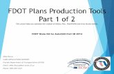 FDOT Plans Production Tools Part 1 of 2 · FDOT Plans Production Tools Part 1 of 2 ... Mike.Racca@dot.state.fl.us ... Data Shortcuts –A data shortcut provides a direct path to the