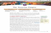 The Assyrian Empire - PBworksmwahl145.pbworks.com/w/file/fetch/56088385/Chapter 4 (Assyria and...MAIN IDEA WHY IT MATTERS NOW TERMS & NAMES EMPIRE BUILDING Assyria ... 98 Chapter 4
