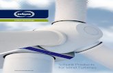 Schunk Products for Wind Turbines - Schunk Group Home · SCHUNK PRODUCTS FOR WIND TURBINES SCHUNK PRODUCTS FOR WIND TURBINES ... round off the Schunk product range. ... C80X 50 131