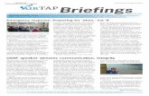 Briefings - AirTAP - University of Minnesota: A statewide … · 2017-06-15 · stealth combat aircraft.) In this position, Knofczynski leads a 1,700-member gov- ... response seminar