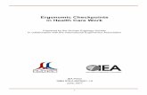 Ergonomic Checkpoints in Health Care Work LS - iea.cc Checkpoints in... · confident that this participatory checkpoint ... the checkpoints listed in this manual in different types