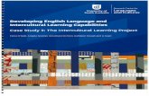 Developing English Language and Intercultural learning...from discussion with the research team associated with the overarching project: Developing English Language and Intercultural