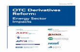 OTC Derivatives Reform - EEI · OTC Derivatives Reform: Energy Sector Impacts ... $400 million in cash margin, directly jeopardizing its investments in efficiency, a ―smart‖ grid