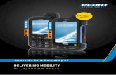 Smart-ex 01 & ex-Handy 09 Delivering Mobility - BarcodesInc · SMS, MMS (text, image, audio, video) BT4.0 / BLe (Low energy) Support SMS and MMS ... eX-HAnDy 09 eX-HAnDy 209 AteX