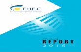ANNUAL REPORT - FHEC · To maintain a database of higher ... Fiji Higher Education Commission Annual Report 2015 III ... 7 THE FIJI HIGHER EDUCATION COMMISSION ORGANISATIONAL STRUCTURE