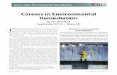Careers in Environmental Remediation - Bureau of … report provides information on careers in environmental remediation. ... In some cases, a site is so contaminated that it ... costs