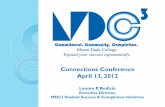 Connections Conference April 13, 2012 · Connections Conference April 13, 2012 ... MDC3 Student Success & Completion Initiatives . THE MISSION OF MIAMI DADE ... CHANGE LIVES THROUGH