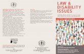 LAW & DI SABILITY ISSUES - files.constantcontact.comfiles.constantcontact.com/5d5c955b501/368db9db-7784-4dec-9b0f-55f... · information on many legal topics, ... Community Health