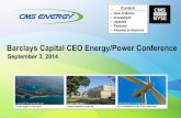 Barclays Capital CEO Energy/Power Conferences2.q4cdn.com/.../Barclays-Capital-CEO-Energy-and-Power-Conferenc… · Barclays Capital CEO Energy/Power Conference ... (Generally Accepted