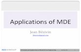 J. Bezivin, Principles and Applications of Model Driven ... · Principles and Applications of Model Driven Engineering ... driven reverse engineering, stream-based and data-centric