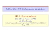 Giri Narasimhan - users.cs.fiu.edugiri/teach/qbic/Su10/Lec7.pdf · BSC 4934: QʼBIC Capstone Workshop" Giri Narasimhan ECS 254A; Phone: x3748 ... RASMOL CHIME . 7/21/10 Secondary