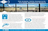 Risk Analysis, Safety Assessments, and Safety ... risk...Risk Analysis, Safety Assessments, and Safety Management Systems For more information on ARA’s airport safety capabilities,