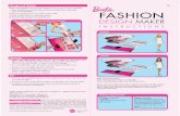 Toy: Toy No.: Part No.: INSTRUCTIONS Trim Size: 8.5 x 11 ... · Store and display your printed fashions for re-use in your portfolio. 1. ... Store sheets in portfolio to display your