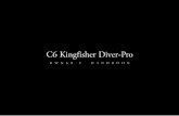 C6 Kingfisher Diver-Pro - Christopher Ward · Screw-in case back with engraved NDL (No Decompression Limit) table, ... table on the back of your Kingfisher Diver-Pro will give you