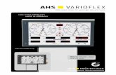 AHS VARIOFLEX - Maquinaria profesional para talleres de ...maquiterautomocion.com/.../uploads/2017/01/Web_ENG_Varioflex.pdf · spur-gear motors – 2 testing speeds ... VARIOFLEX