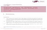 Guidance consultation Proposed guidance on financial … consultation Financial Conduct Authority Page 3 of 6 Guidance consultation amount to criminal offences, which are together