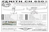 Zenith CH 650-B - Zenith Aircraft Company · with modern styling ZENITH CH 650 Drawings and Manual ZODIAC CH 650 Component Kits ... Zenith Aircraft Company. Subject: Zenith CH 650-B