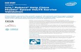 Communications Service Providers Ixia,* Rebaca* Help ... Study | Ixia,* Rebaca* Help China Mobile* Speed VoLTE Service Validation Customers span the worldwide communications ecosystem,