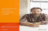Licensing Guide - saasplaza.com · This guide is not intended to influence the choice of Microsoft Dynamics ... and Microsoft SharePoint Server, ... on-premises deployment