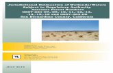 Jurisdictional Delineation of Wetlands/Waters Subject to ... · State delineation for potential unnamed drainages for Joshua Tree Solar Farm, LLC, associated with a 115-acre area