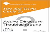 Tips and Tricks Guidet mTo - Realtime Publishers Directory Troubleshooting Don Jones Tips and Tricks Guide t mTo