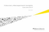 Fiduciary Management Insights - EY · Fiduciary Management Insights – Overview 2013 ...