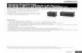 CP-series CP1E CPU Units - Omron€  With E30/40/60(S), N30/40/60(S @) or NA20 CPU Units, Add I/O, Analog I/O or Temperature Inputs by Connecting Expansion Units or …