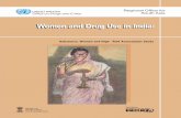 Women and Drug Use in India - unodc.org · Women and Drug Use in India: UNAIDS JOINT UNITED NATIONS PROGRAMME ON HIV/AIDS UNHCR UNICEF WFP UNDP UNFPA UNODC ILO UNESCO WHO WORLD BANK