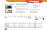 HC/ATEX - Sodeca Worldwide · Ex d, Ex tc, or Ex tb flame-resistant motor to work in ... HC/ATEX HC/ATEX Technical characteristics Dimensions in mm HC/ATEX 25...63 HC/ATEX 71...100