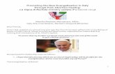 Promoting the New Evangelization in Italy through Post ... Mission update 5-13.pdf · Promoting the New Evangelization in Italy through Post-Abortion Healing: ... Rachel’s Vineyard