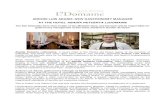 ANDONI LUIS ADURIZ, NEW GASTRONOMY MANAGER … · ANDONI LUIS ADURIZ, NEW GASTRONOMY MANAGER AT THE HOTEL ABADÍA RETUERTA LeDOMAINE The San Sebastian-born chef, holder of two Michelin